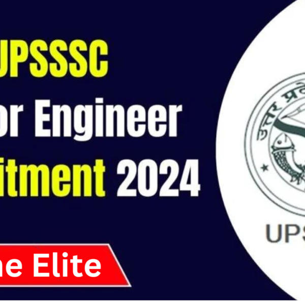 UPSSSC JE Recruitment 2024