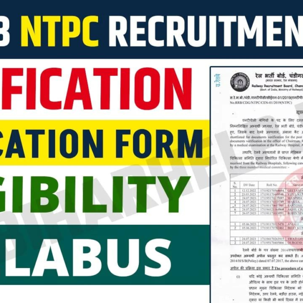 RRB NTPC Recruitment 2024: Eligibility, Exam Dates, and Application Process